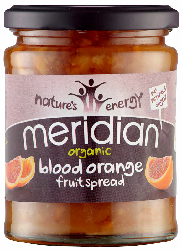 Blood Orange Fruit Spread, Organic 284g (Meridian)