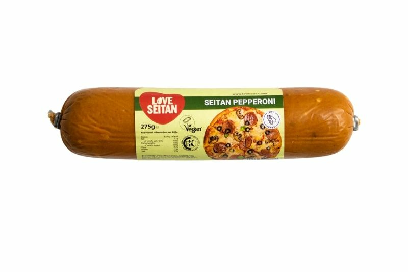Seitan Pepperoni 275g (LoveSeitan)