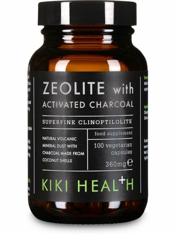 Zeolite With Activated Charcoal 100 capsules (KIKI Health)