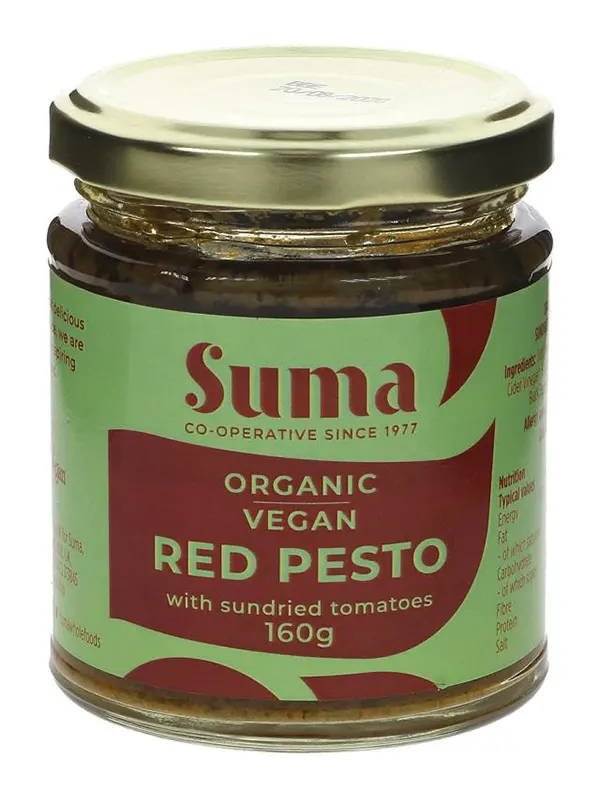 Organic Red Pesto 160g (Suma)