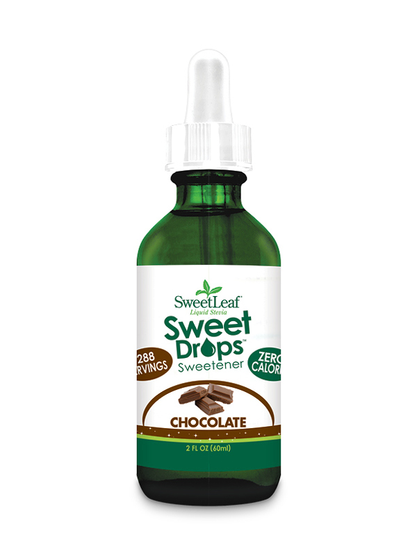 Natural Stevia Sweetdrops 60ml, Chocolate (SweetLeaf)
