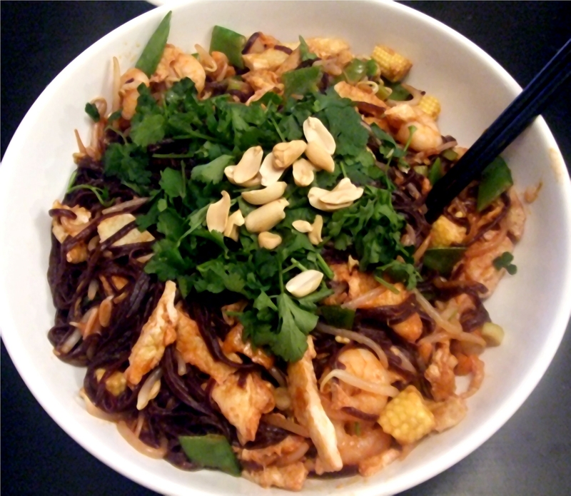 Black Rice Organic Noodles 250g (King Soba) | Healthy Supplies