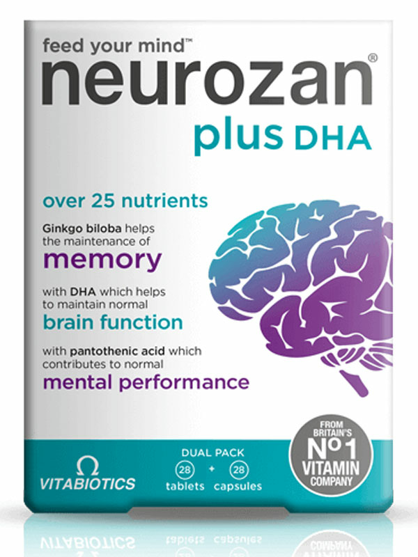 Neurozan Plus 28 Capsules + 28 Tablets (Vitabiotics)