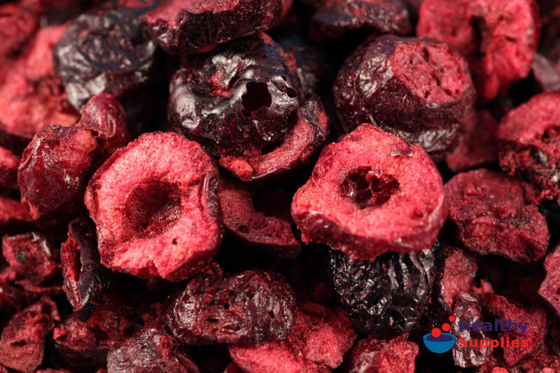 Freeze Dried Sweet Cherries 100g Healthy Supplies