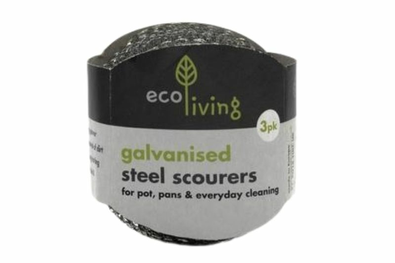 Steel Scourers 3 Pack (Eco Living)