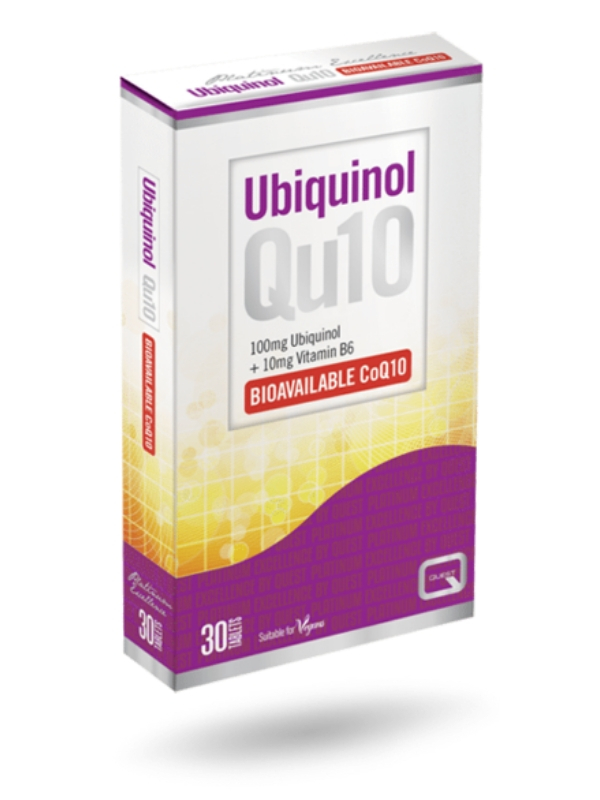 Ubiquinol Qu 10 100mg 30 tablet (Quest)