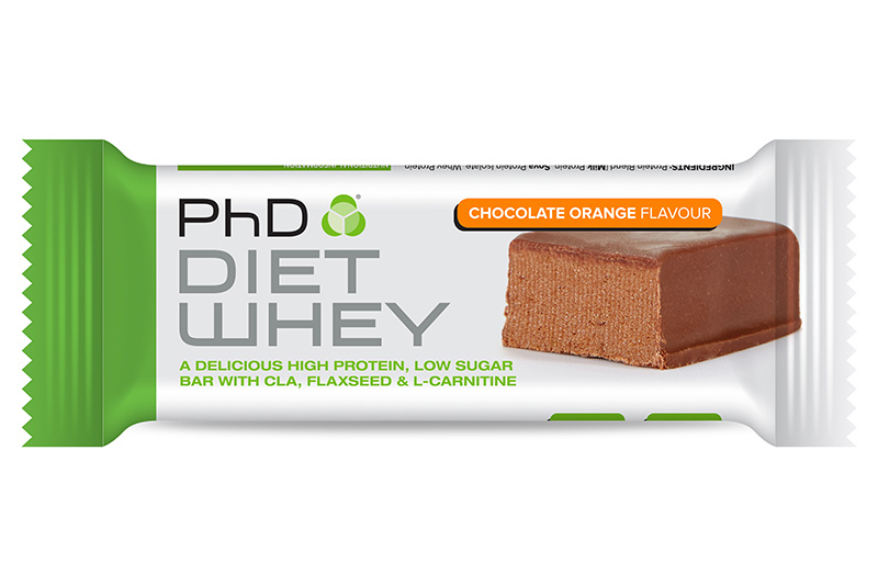 Diet Whey Chocolate Orange Bar 50g (PHD Nutrition)