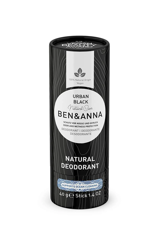 Organic Urban Black Deodorant 40g (Ben & Anna)