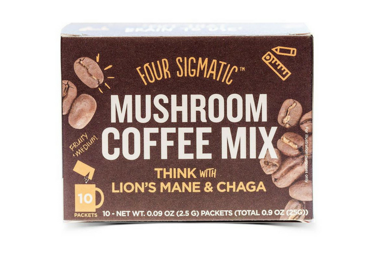 Lion's Mane & Chaga Mushroom Coffee - 10 Bags (Four Sigma Foods)