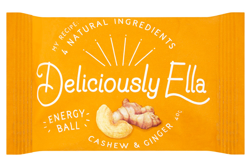 Cashew & Ginger Energy Ball 40g (Deliciously Ella)