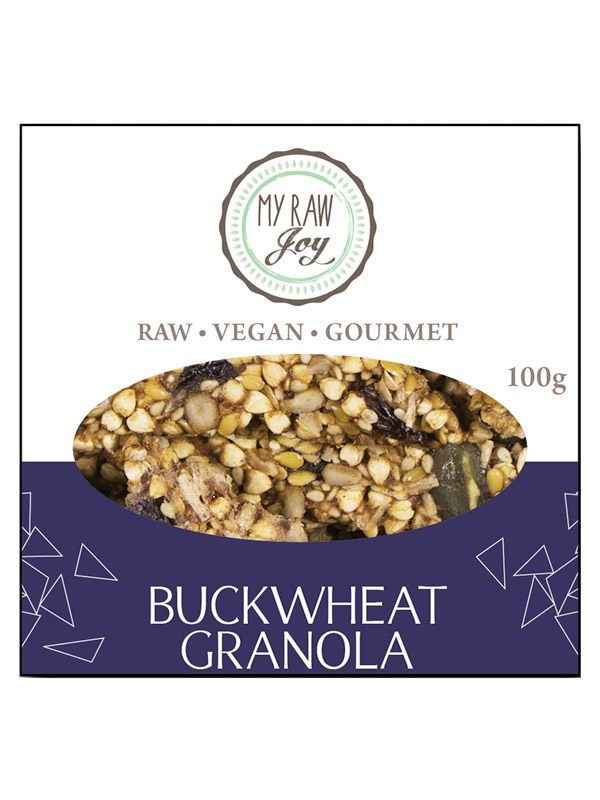 Buckwheat Granola Chips, Organic 100g (My Raw Joy)