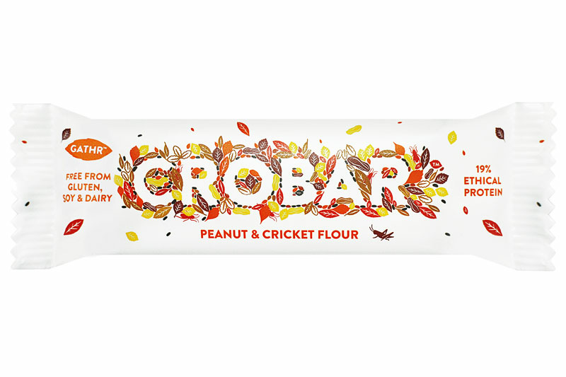 Peanut & Cricket Flour Snack Bar 40g (Crobar)