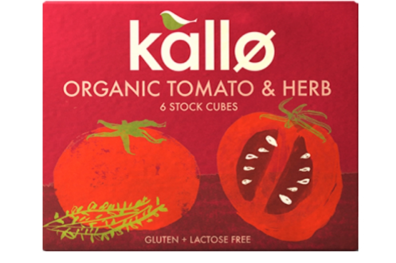 Tomato & Herb Stock Cubes 66g (Kallo)