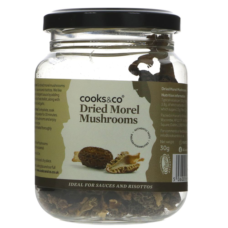 Dried Morel Mushrooms 30g (Cooks and Co)