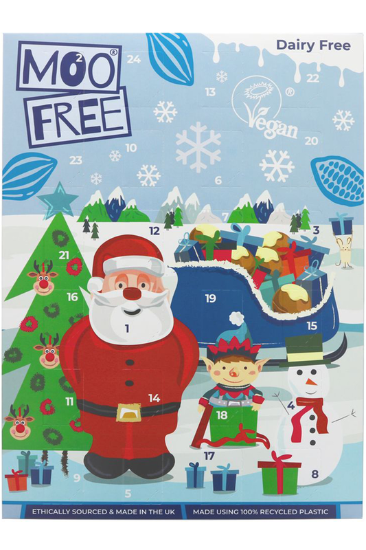 CLEARANCE Dairy Free White Chocolate Advent Calendar 70g (SALE)