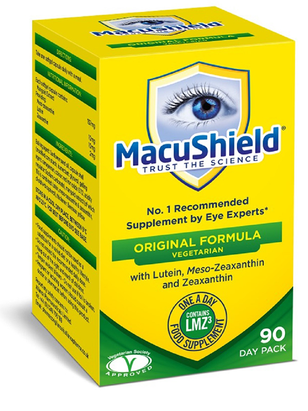 Vegetarian Eye Supplement, 90 Capsules (Macushield)