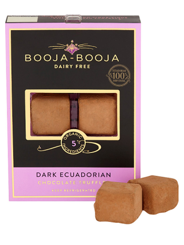 Dark Ecuadorian Chocolate Truffles, Organic 69g (Booja-Booja)