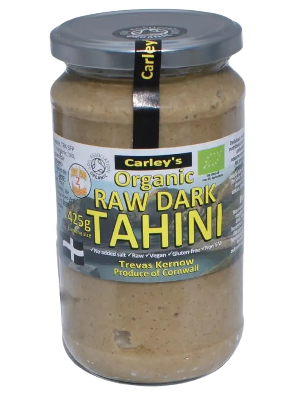 Organic Raw Dark Tahini 425g (Carley's)