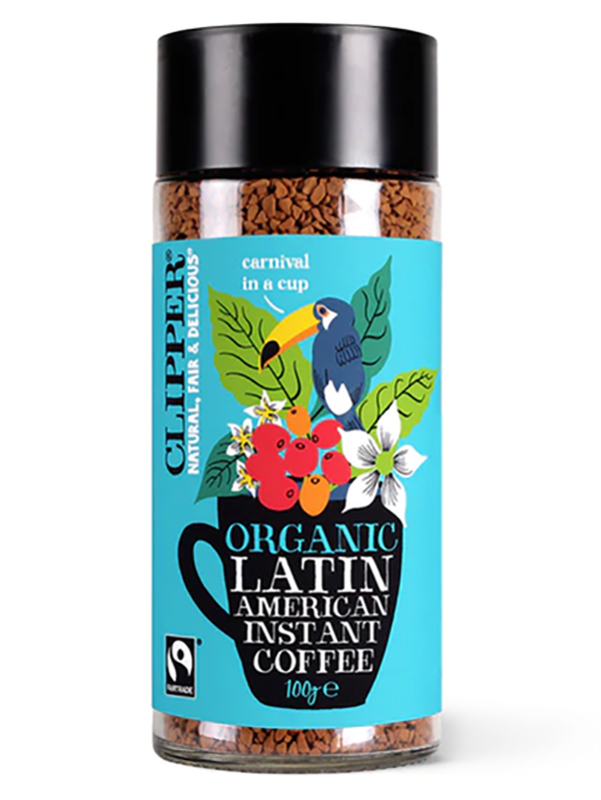 Organic Latin American Instant Coffee 100g (Clipper)