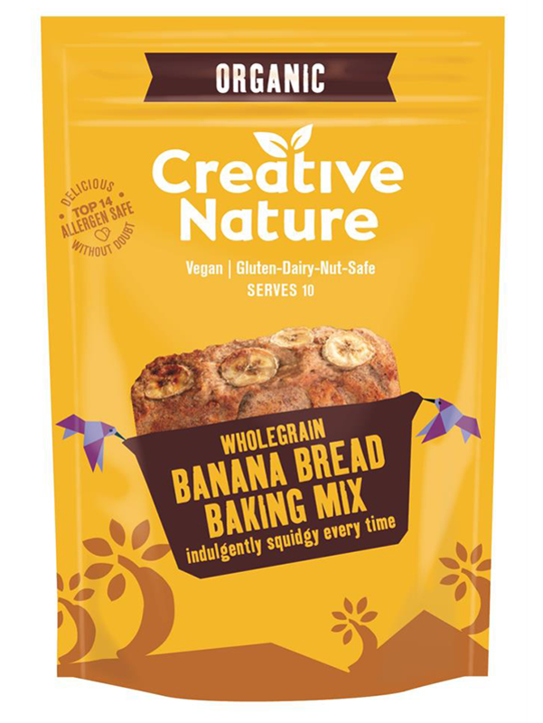 Banana Bread Mix, Organic 250g (Creative Nature)