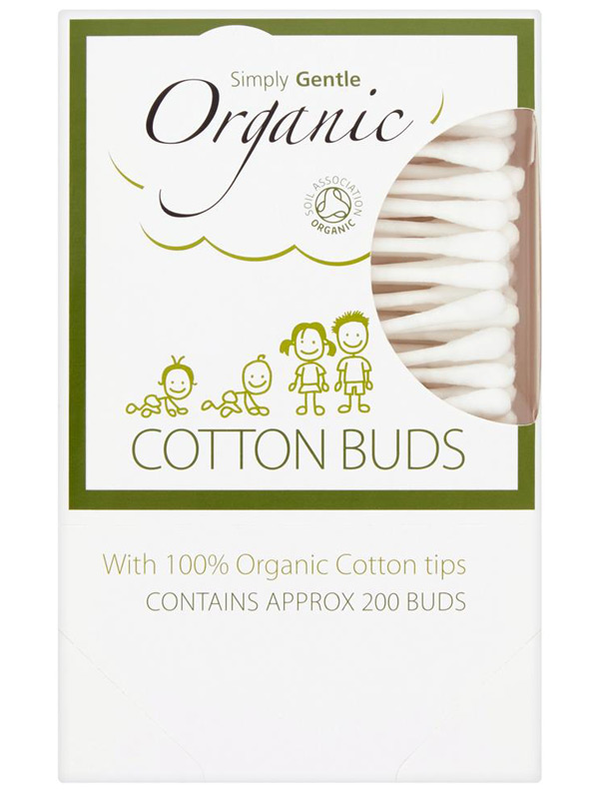 Organic Paper Stem Cotton Buds (Simply Gentle)