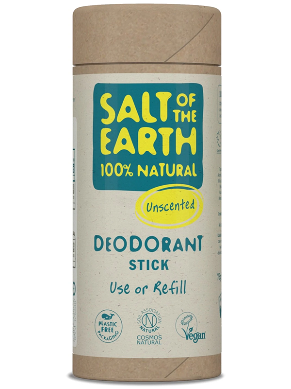 Unscented Deodorant Stick Refill 75g (Salt of the Earth)