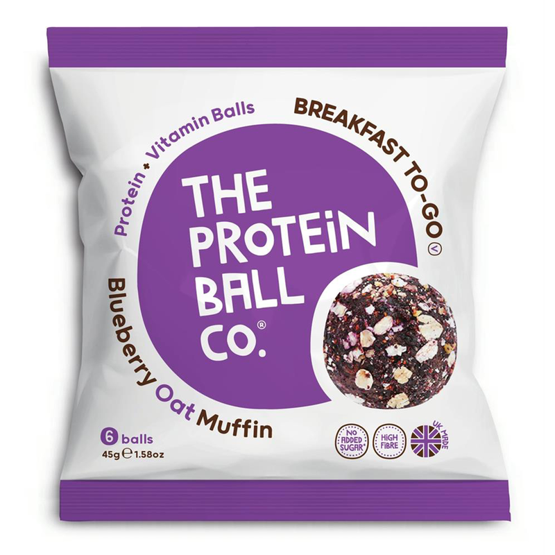 Blueberry Oat Muffin Protein 45g (The Protein Ball Co)