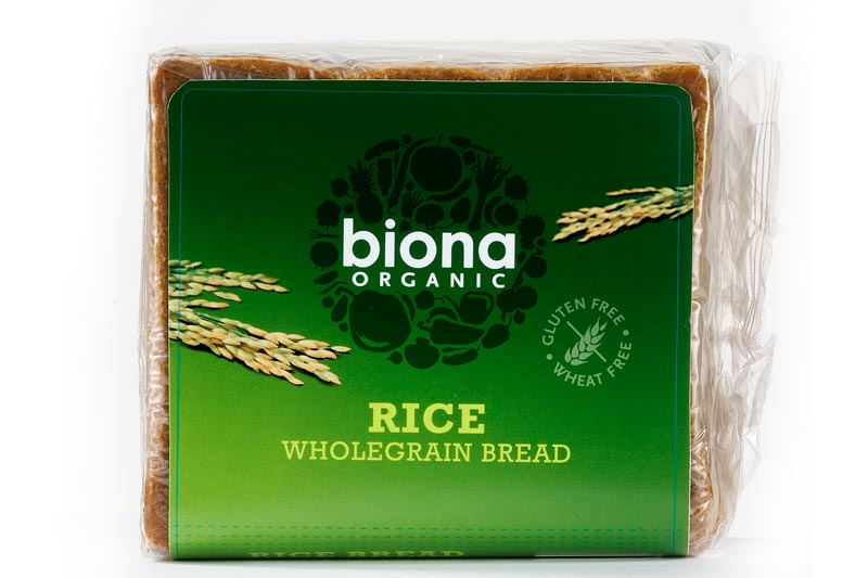 Wholegrain Rice Bread, Organic 500g (Biona)