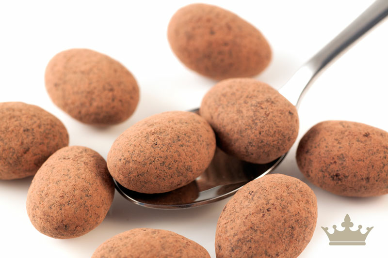 Selected Dark Chocolate Almonds, Organic 250g (Sussex Wholefoods)
