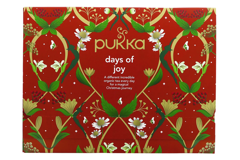 Days of Joy Advent Calendar, 24 Tea Sachets (Pukka)