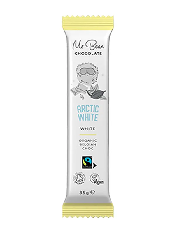 Organic Arctic White 35g (Mr Bean Chocolate)