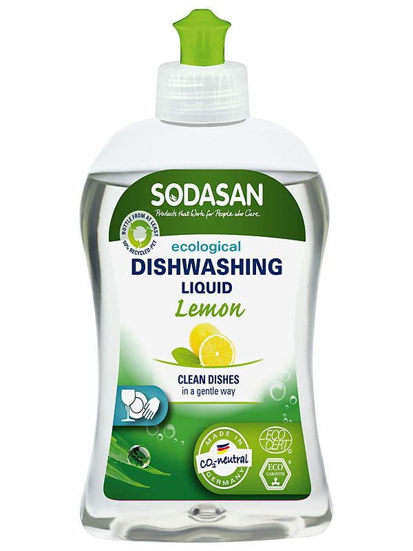 Washing Up Liquid 500ml (Sodasan) Healthy Supplies