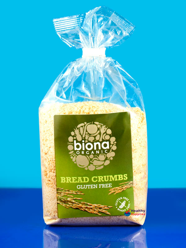 Gluten Free Bread Crumbs, Organic 500g (Biona)
