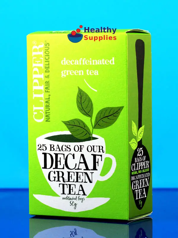 Decaffeinated Green Tea 25 bags (Clipper) Healthy Supplies