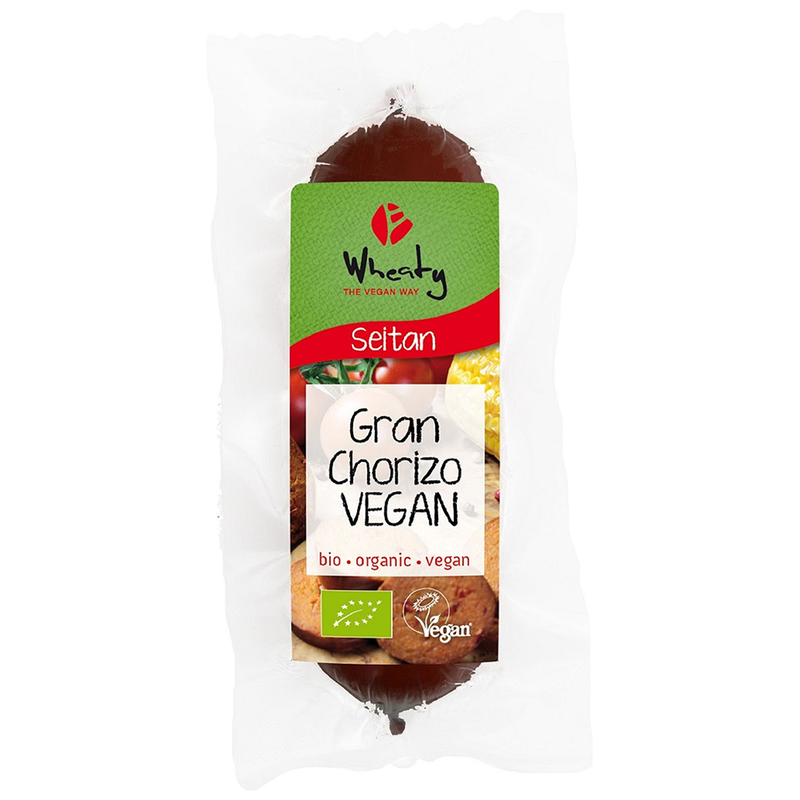 Organic Vegan Chorizo Grande 200g (Wheaty) Healthy Supplies