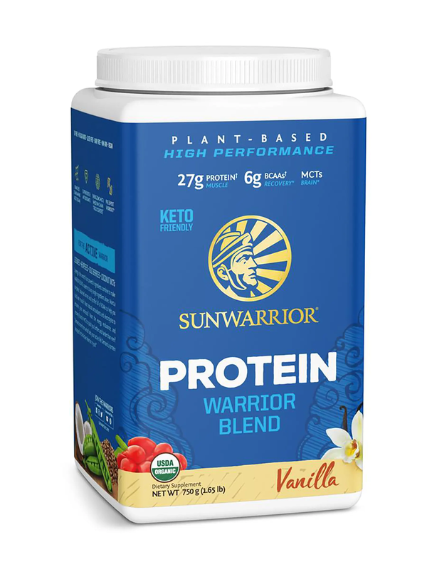 Warrior Blend Protein Powder Vanilla Flavour, Organic 750g (Sunwarrior