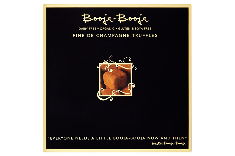 Fine de Champagne Chocolate Truffles, Organic 138g (Booja-Booja)