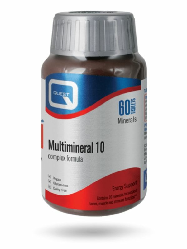 Multimineral 10 60 tablet (Quest)