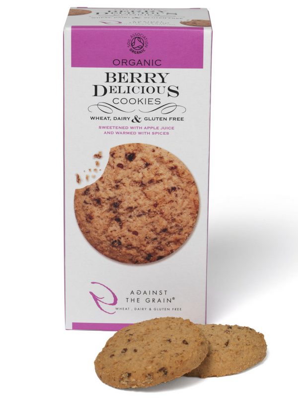 Berry Delicious Cookies, Organic 150g (Against The Grain)