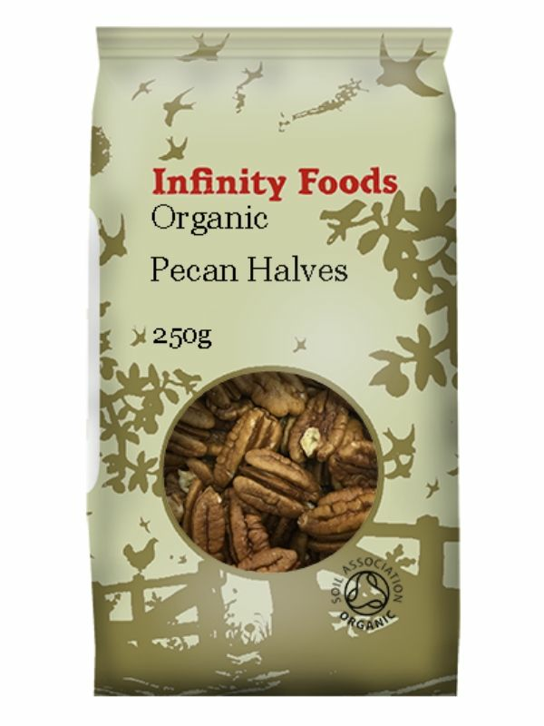 Organic Pecan Halves 250g (Infinity Foods)