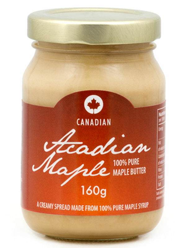 Pure Maple Butter 160g (Acadian Maple)