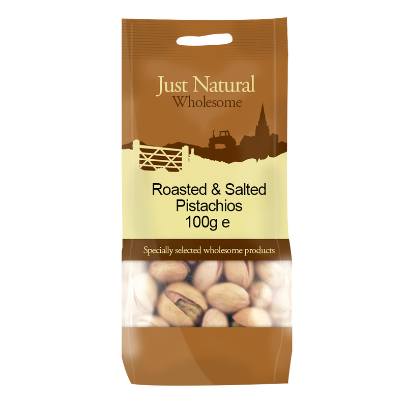 Pistachios Roasted & Salted 100g (Just Natural Wholesome)
