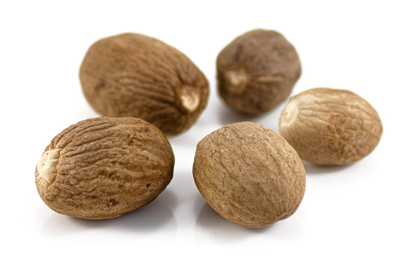 Organic Whole Nutmeg 50g (Sussex Wholefoods)