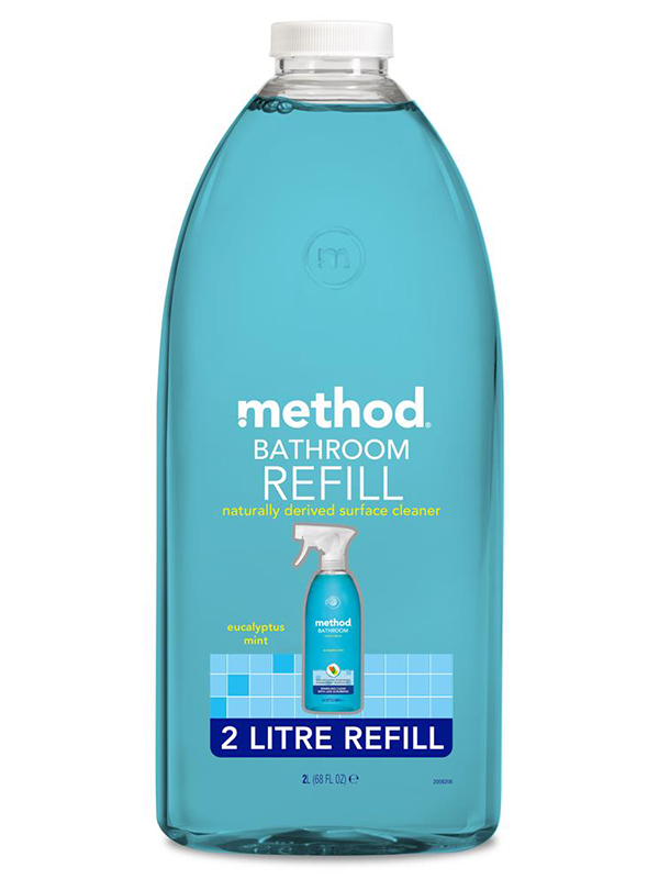 Bathroom Cleaner Refill Eucalyptus Mint 2L (Method)