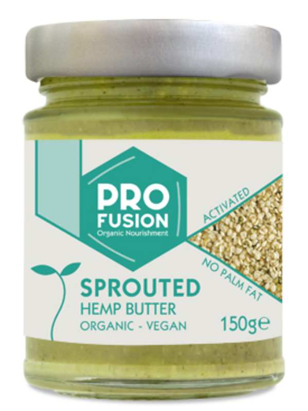 Sprouted Hemp Butter, Organic 150g (Profusion)