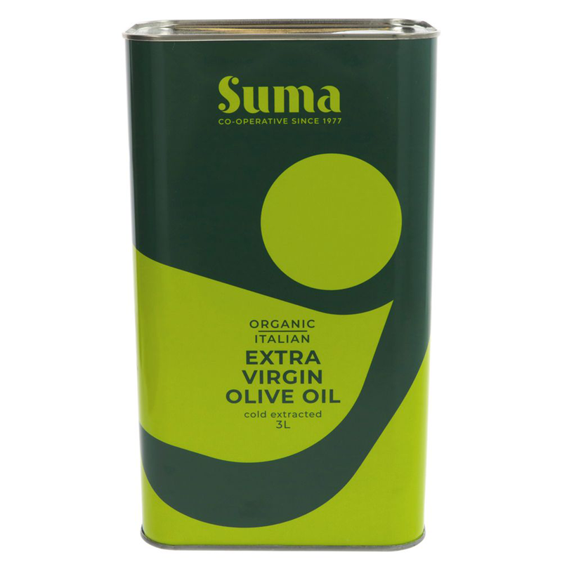 Organic Italian Extra Virgin Olive Oil 3L (Suma)