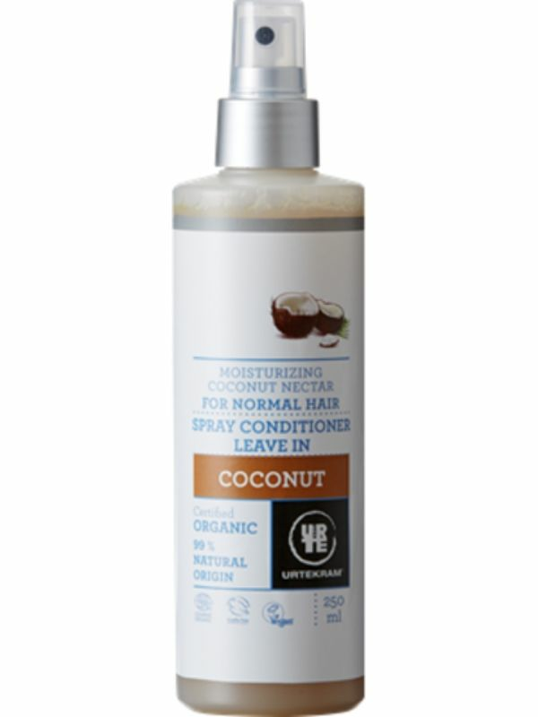 Coconut Spray Conditioner, Organic 250ml (Urtekram)