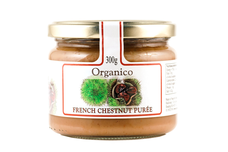 Organic Chestnut Puree, Unsweetened 300g (Organico)