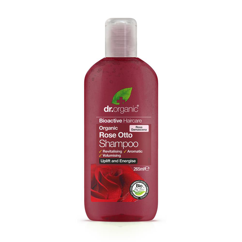 Organic Rose Otto Shampoo 265ml (Dr Organic)