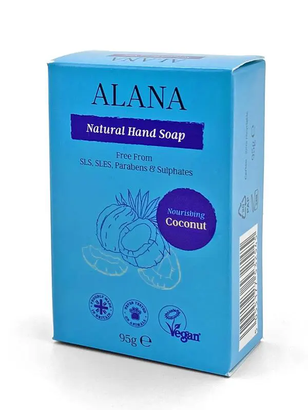 Coconut Hand Soap Bar 95g (Alana)